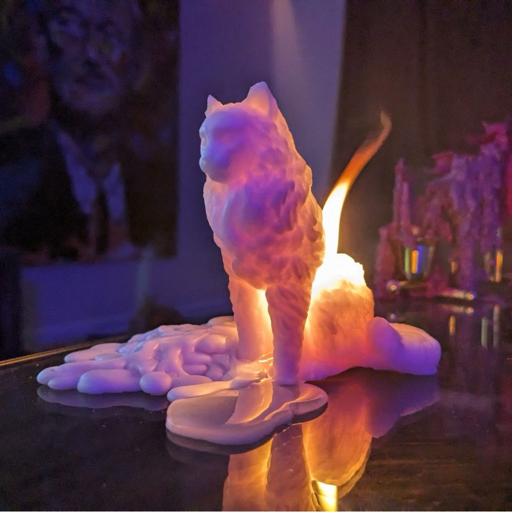 Kitty Candle 🕯️